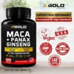 X Gold Health Maca + Panax Ginseng Ultra Concentrated (120 Capsules) - Image 5