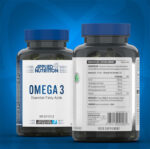 Applied Nutrition Omega 3 With Vitamin E - 1000mg Fish Oil, 180mg EPA & 120mg DHA - Heart, Brain & Vision Support - 100 Softgels - Image 2