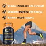 HerbTonics Shilajit with Ashwagandha 60 Vegetarian Capsules - Image 5