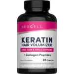 NeoCell Keratin Hair Volumizer, 60 Vegetarian Capsules