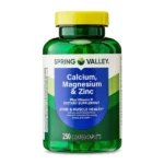Spring Valley Calcium Magnesium & Zinc Plus Vitamin D3 250 Coated Caplets