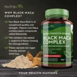 Nutravita, Black Maca Root Complex, 5000mg (180 Capsules) - Image 2