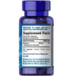 Puritan’s Pride Magnesium Glycinate 240mg 60 Capsules - Image 2