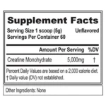 Muscle Rulz Creatine Powder 5000mg (300 grams) - Image 2