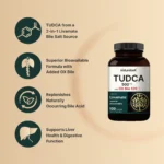 TUDCA 500mg with OX Bile 125mg Per Serving, 120 Capsules - Image 3