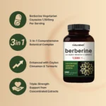 NatureBell Berberine Supplement 1500mg – 240 Veggie Capsules - Image 3