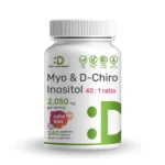 Deal Supplement Myo-Inositol & D-Chiro Inositol (40:1) 240 Veggie Capsules