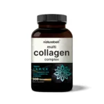 NatureBell Multi Collagen Complex With Hyaluronic Acid, Biotin, Vitamin C, & Probiotics 300 Capsules