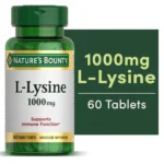 Nature’s Bounty, L-Lysine – 1000 mg (60 Tablets)