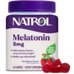 Natrol, Melatonin Gummies, Strawberry, 5 mg, 90 Gummies