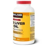 Kirkland Signature Cod Liver Oil + Omega 3 – 1150mg (200 Softgels) - Image 3