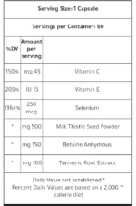 Kevin Levrone Gold Liver Support (60 capsules) - Image 3