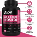 DR.BO Myo-Inositol & D-Chiro Inositol – 120 Capsules - Image 2