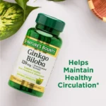 Nature's Bounty, Ginkgo Biloba, 120 mg, 100 Capsules - Image 5