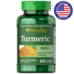 Puritan’s Pride Turmeric 800mg (100 Capsules)