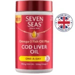 Seven Seas Cod Liver Oil One-A-Day (120 Capsules)
