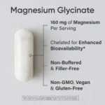Sports Research, Magnesium Glycinate, 90 Veggie Capsules (80 mg per Capsule) - Image 4