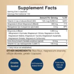 NatureBell Magnesium 12 in 1 Complex 1,000mg, 240 Capsules - Image 2