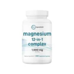 Micro Ingredients Magnesium 12-in-1 Complex 1000mg, 240 Vegetarian Capsules