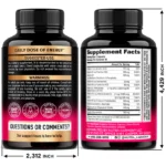 NUTRAHARMONY Vitamin B Complex for Men & Women - Riboflavin B2, B12, B1, B3, B5, B6, B7, B8, B9 | Vitamin C, Choline, Inositol | B-Complex Supplement | Energy, Brain & Heart Support | Lab Tested | 60 Vegan Capules - Image 2