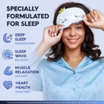 NUTRAHARMONY Magnesium Glycinate - Sleep & Relaxation Support - Extra Strength Glycinate, Glycine & Taurine 1500 mg - Magnesium Supplement for Women & Men - Chelated & High Absorption - Lab Tested - 120 Capsules - Image 5