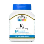 21st Century Vitamin K2 100 Mcg 110 Capsules