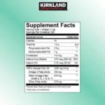 Kirkland Signature Wild Alaskan Fish Oil 1400mg, 230 Softgels - Image 2