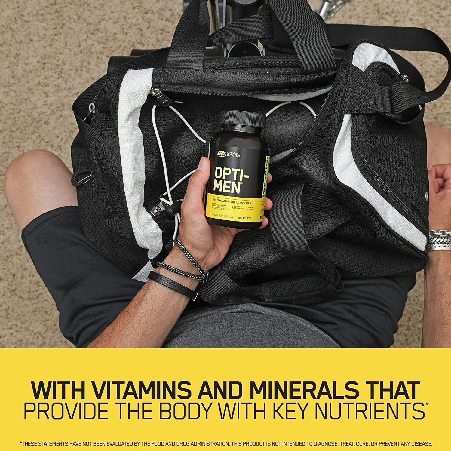 Optimum Nutrition Opti-Men Daily Multivitamin for Men, Immune Support Supplement With Amino Acids, 30 Day Supply, 90 Count - Image 4