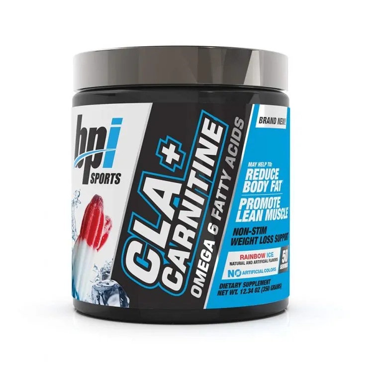 BPI CLA + Carnitine, Rainbow Ice, 50 Serving - Image 1