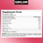 Kirkland Signature, Calcium Citrate Magnesium and Zinc, 500 Tablets - Image 2