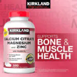 Kirkland Signature, Calcium Citrate Magnesium and Zinc, 500 Tablets - Image 4