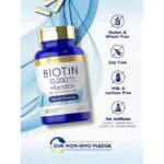 Carlyle Biotin (10,000 mcg) + Keratin with Alpha Lipoic Acid – 150 capsules - Image 4