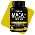 X Gold Health Organic Maca Root Capsules Black Yellow Red Strongest 1500mg 150 Capsules