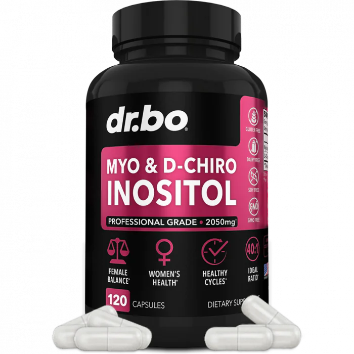 DR.BO Myo-Inositol & D-Chiro Inositol – 120 Capsules - Image 1